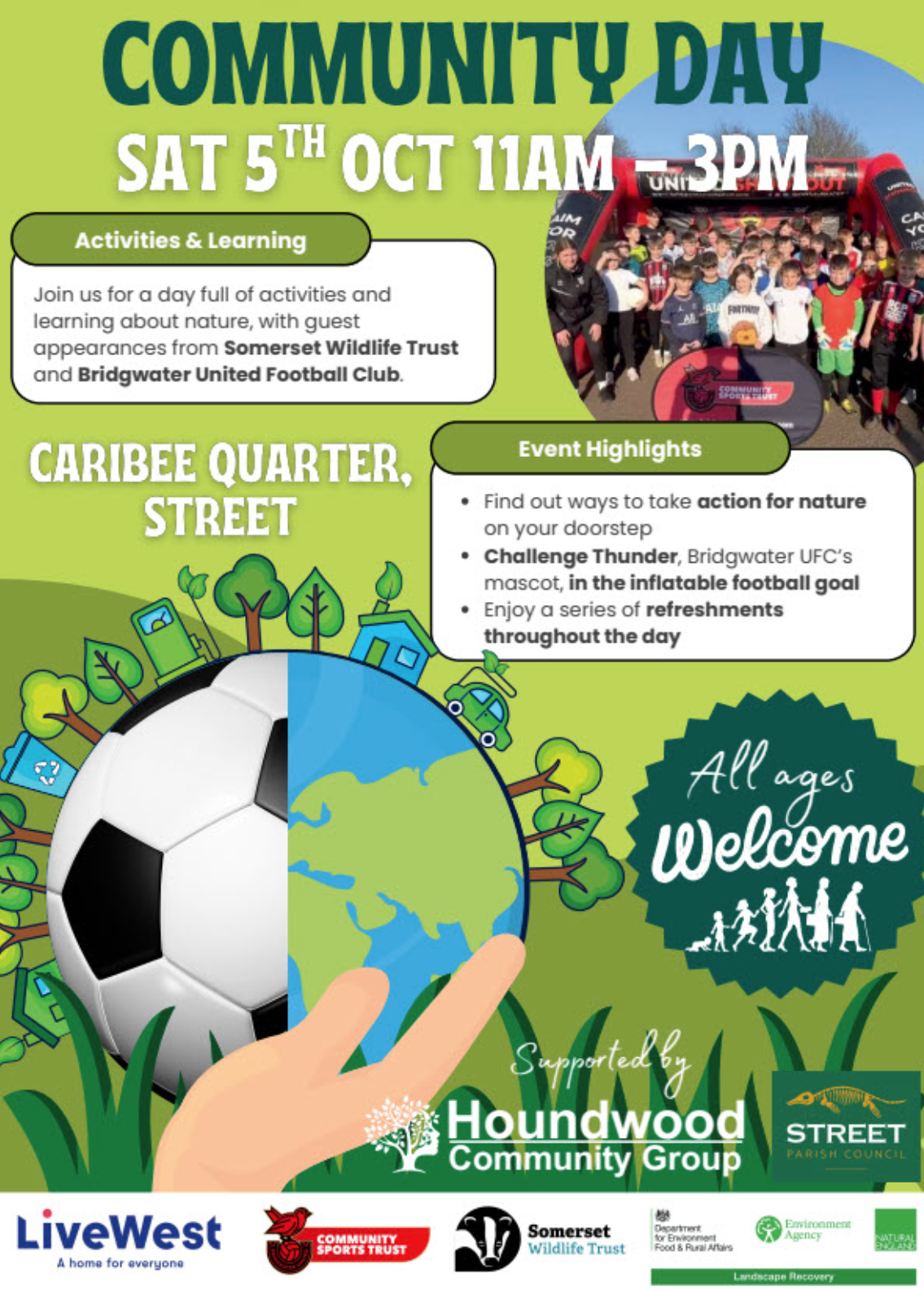 Community Day -  Sat 5th October 2024